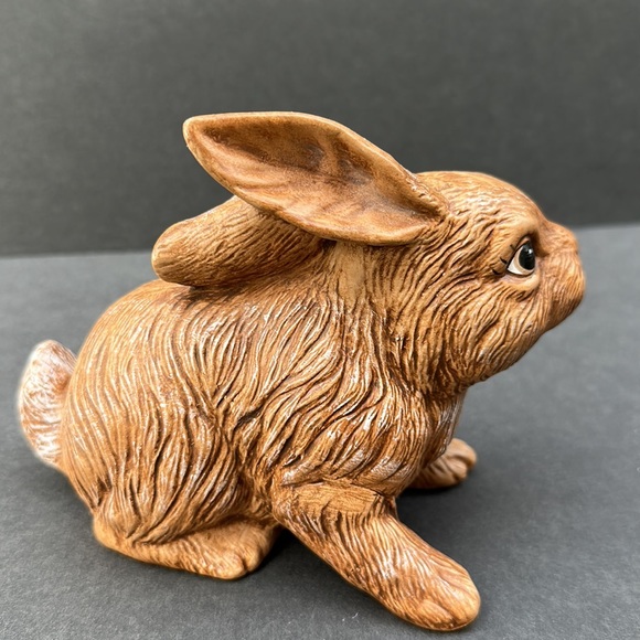 Ceramic Brown Bunny - Picture 3 of 8